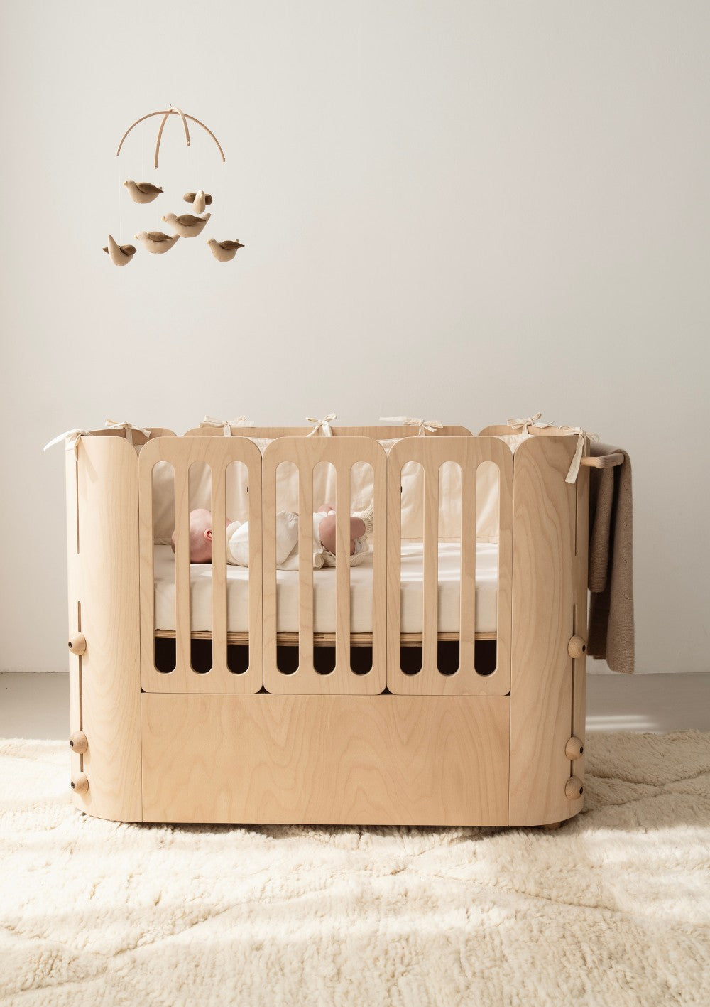 Nani Berlin 4-in-1 mitwachsendes Babybett