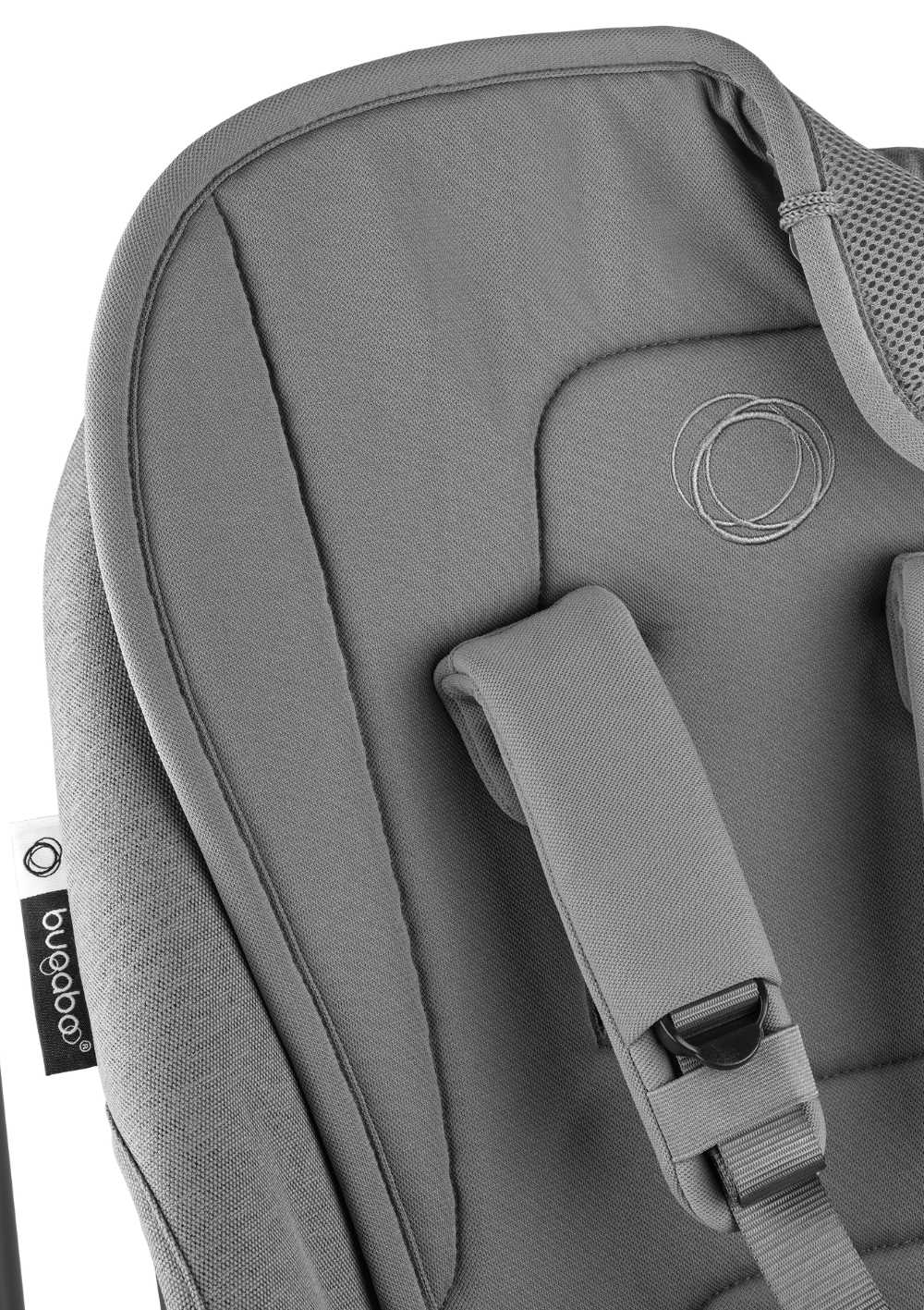 Bugaboo Doppel-Komfort Sitzauflage Moon Grey