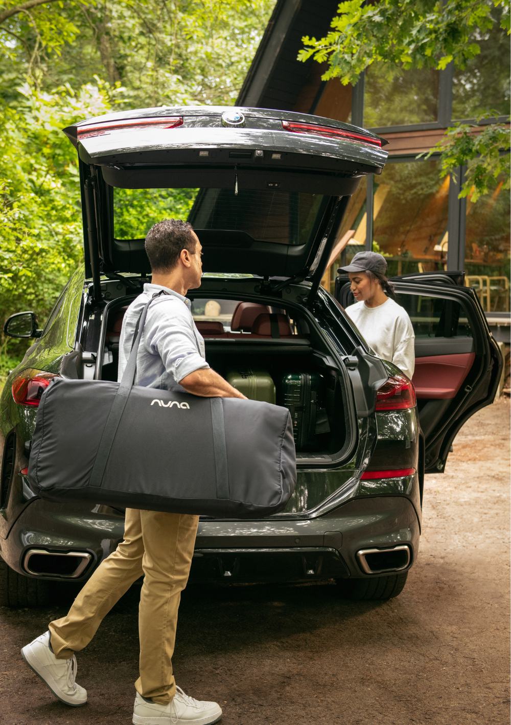 Nuna PAAL Reisebett (inkl. Spannbettlaken) Caviar