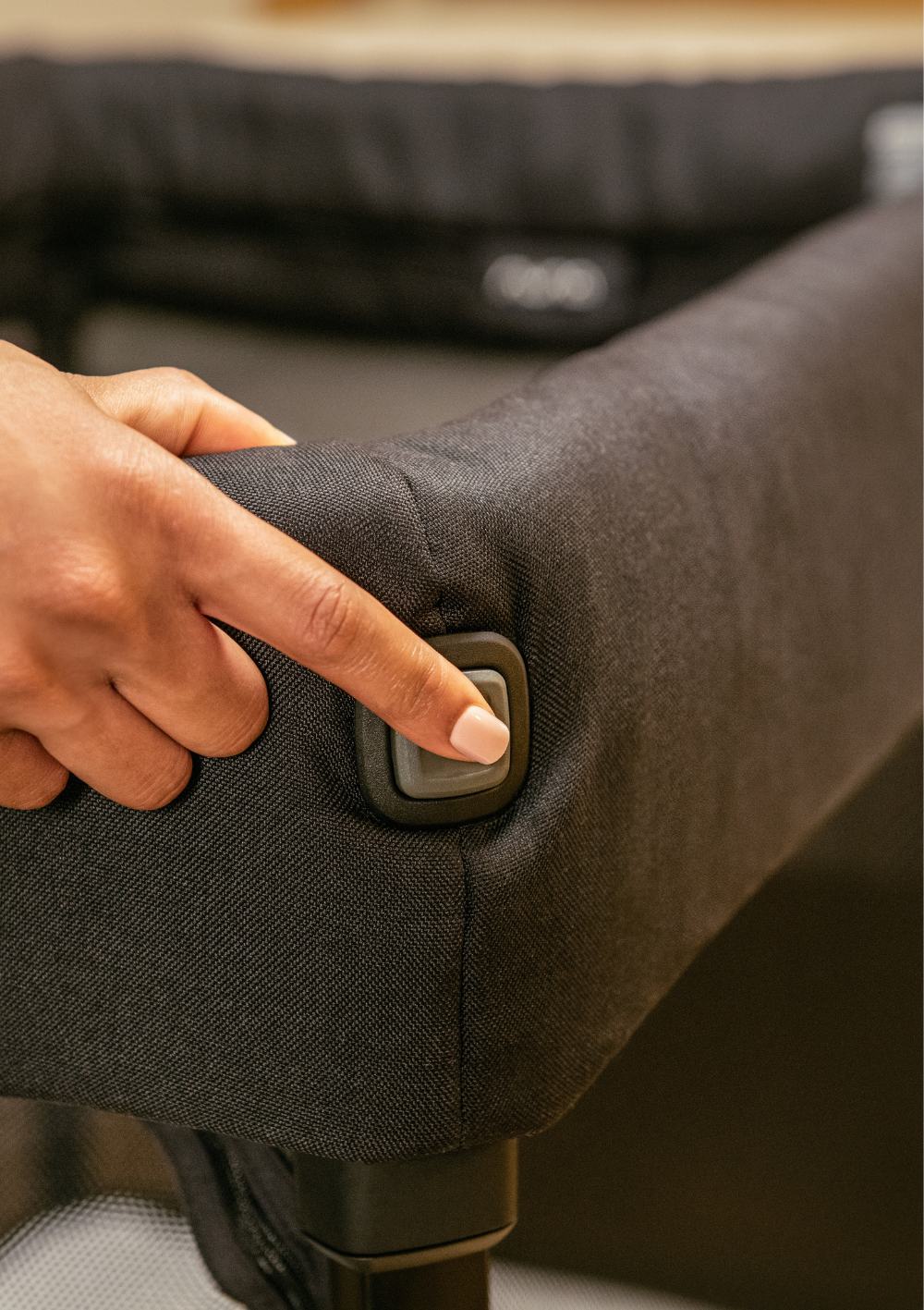 Nuna PAAL Reisebett (inkl. Spannbettlaken) Caviar