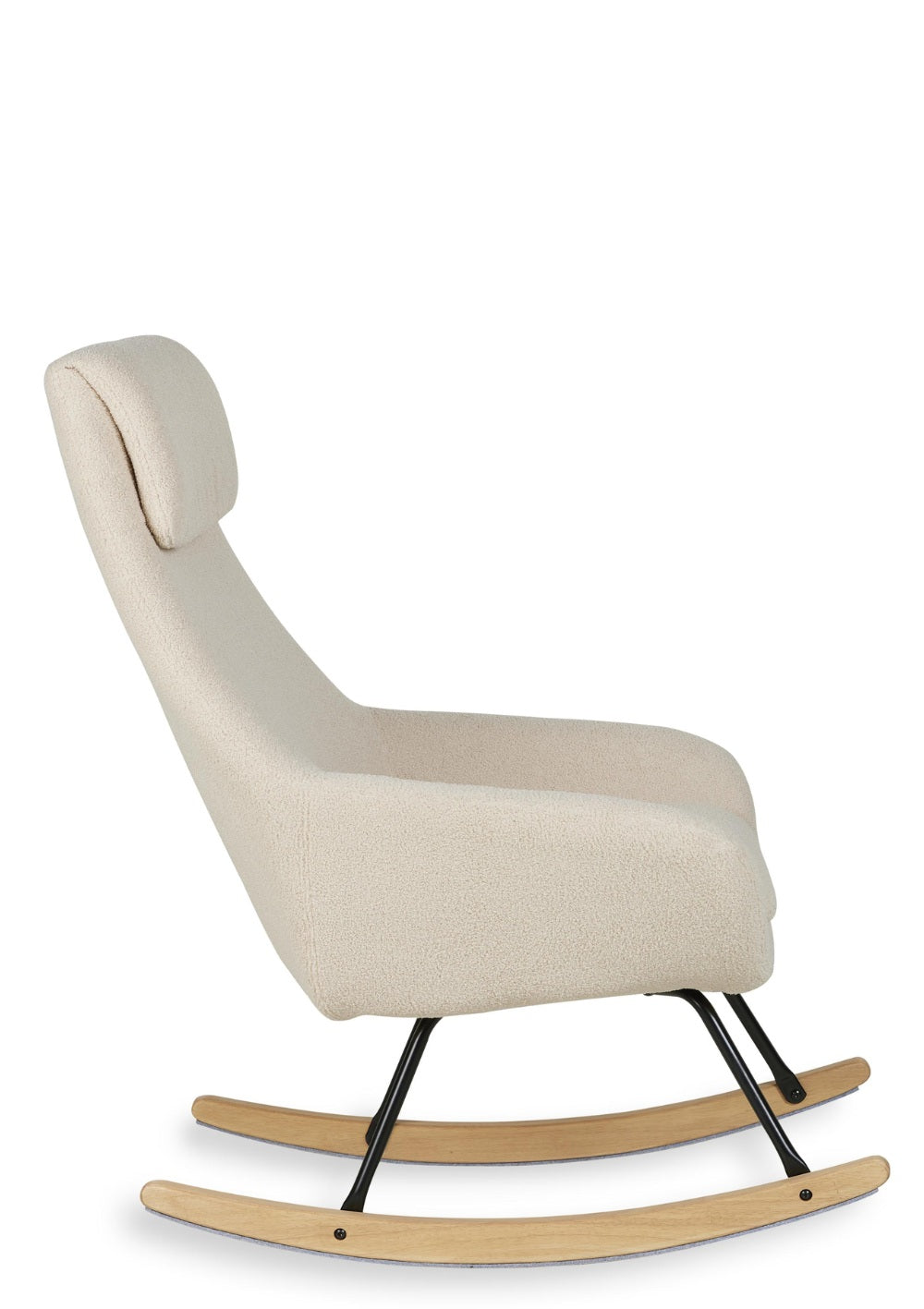 Quax Schaukelstuhl Erwachsene 'Nordic' Sheep Beige