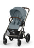 Kinderwagen 'Balios S LUX' Taupe / Stormy Blue
