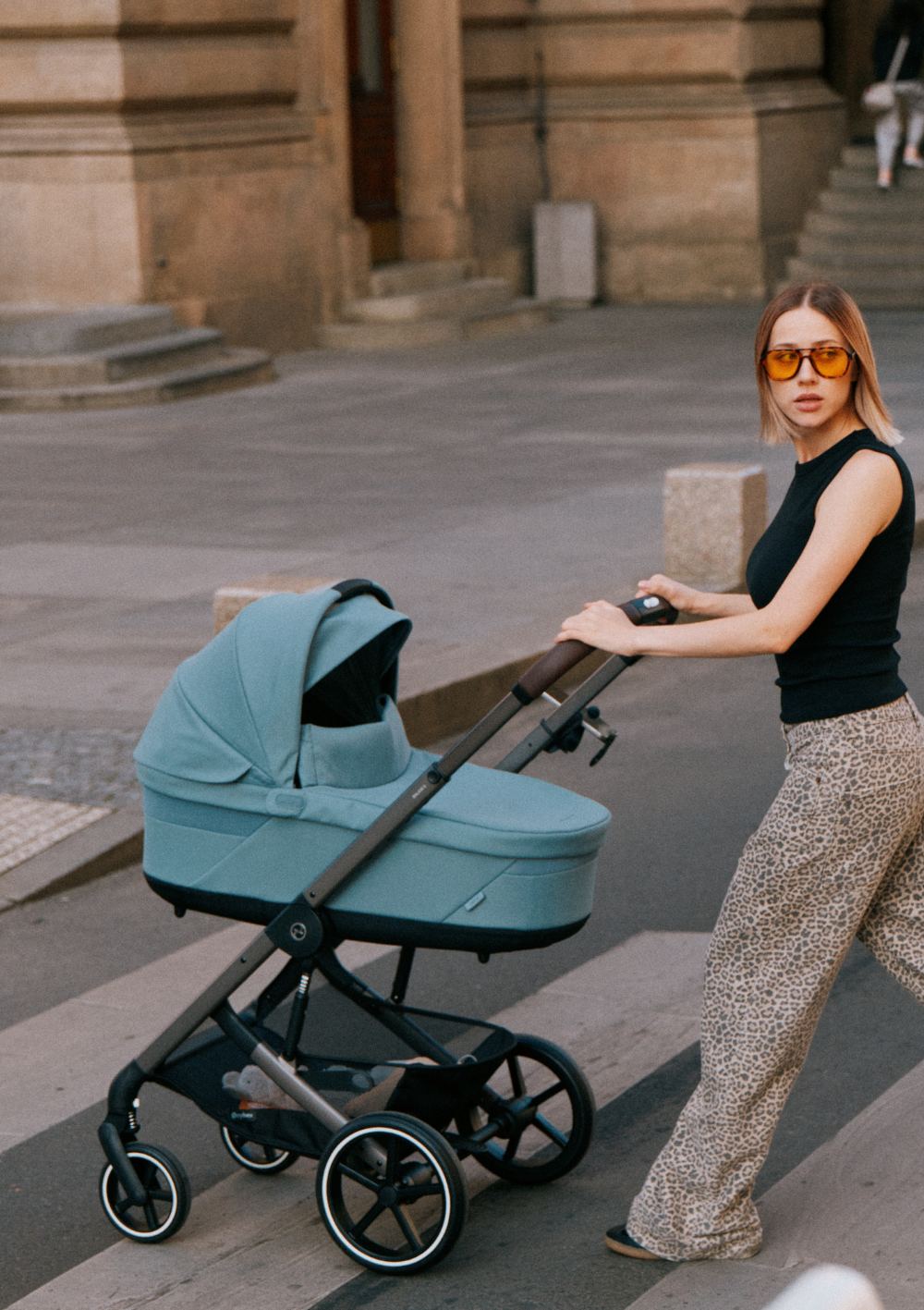 Cybex Gold Balios S LUX Kinderwagen Stormy Blue