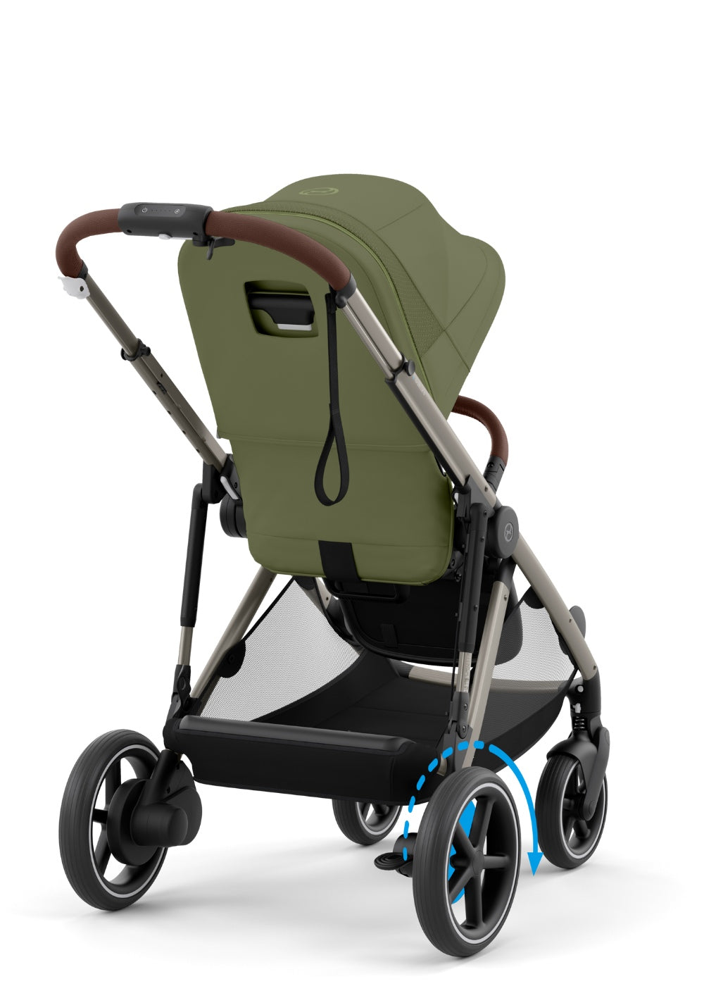 Cybex Gold Kinderwagen 'e-Gazelle S' Moss Green