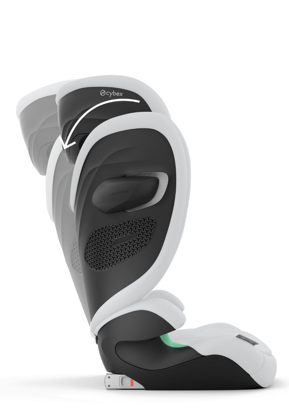 Cybex Kindersitz 'Solution G2 i-Fix' Fog Grey