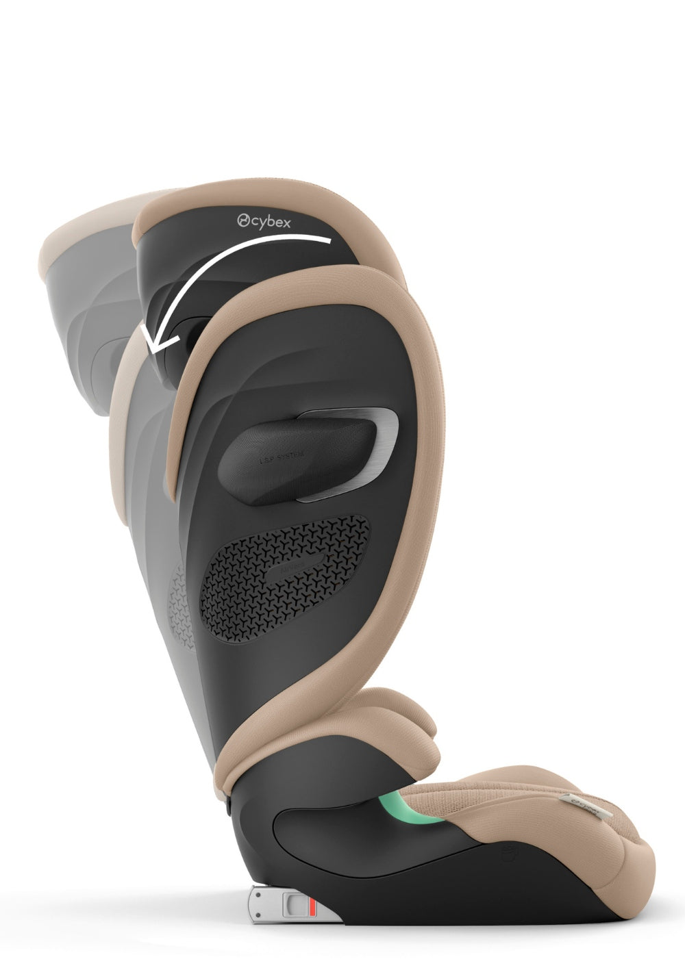 Cybex Kindersitz 'Solution G2 i-Fix' PLUS Almond Beige