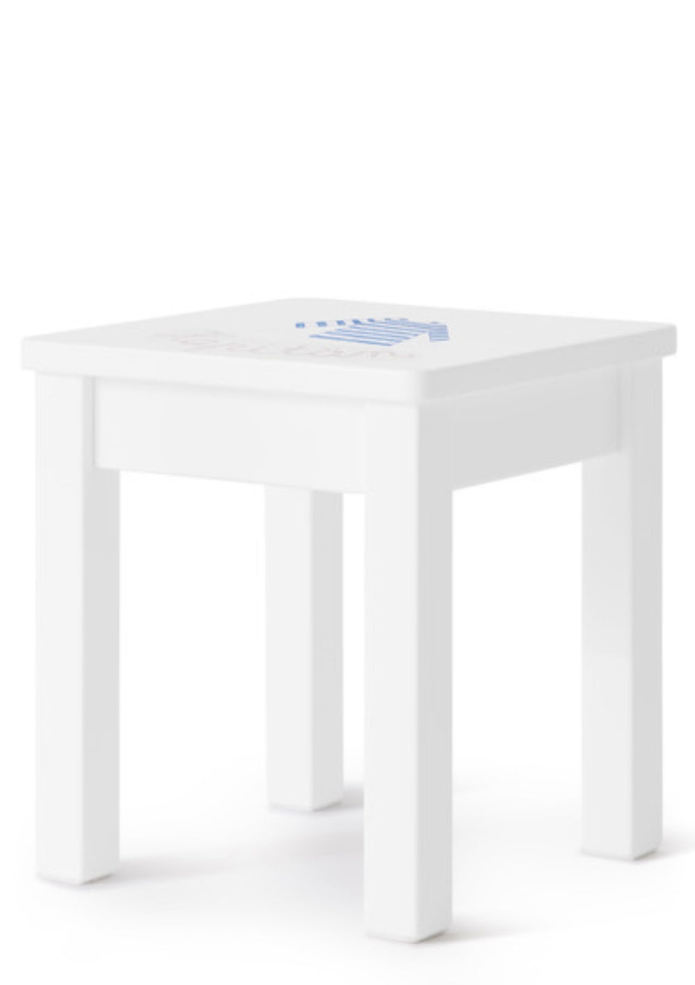 Isle of Dogs Design Handbemalter Kinderhocker