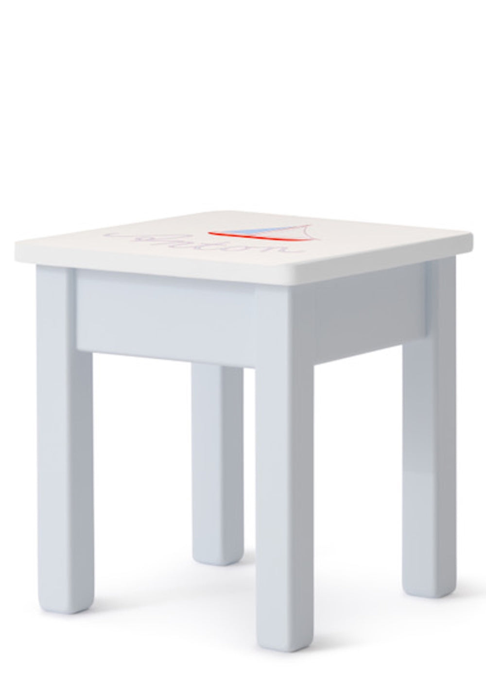 Isle of Dogs Design Handbemalter Kinderhocker