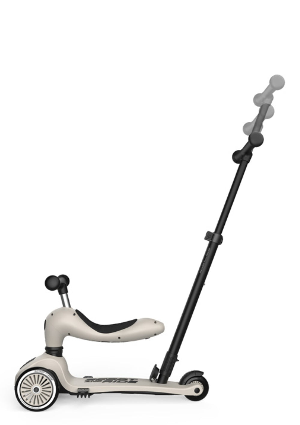 Scoot and Ride 2in1 Kickboard 'Highwaykick 1 Push & Go' ash