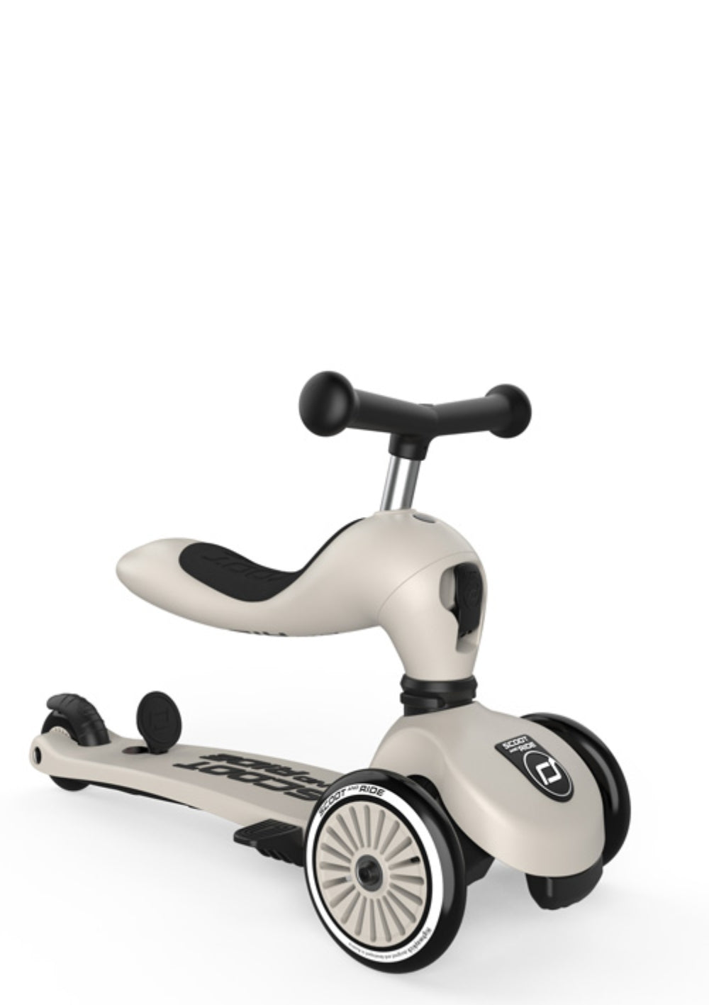 Scoot and Ride 2in1 Kickboard 'Highwaykick 1 Push & Go' ash