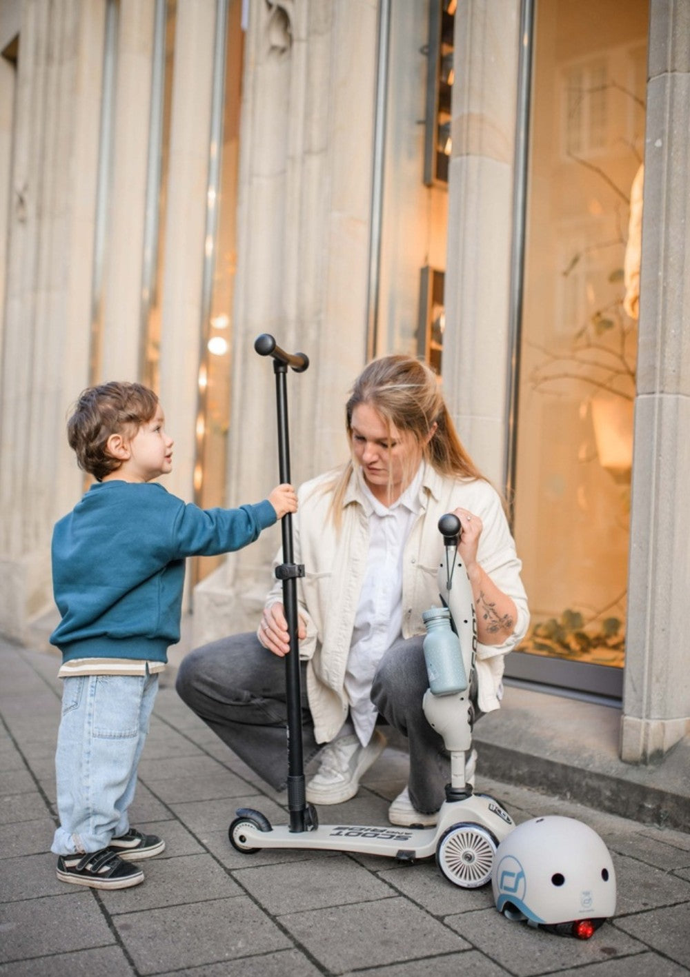 Scoot and Ride 2in1 Kickboard 'Highwaykick 1 Push & Go' ash