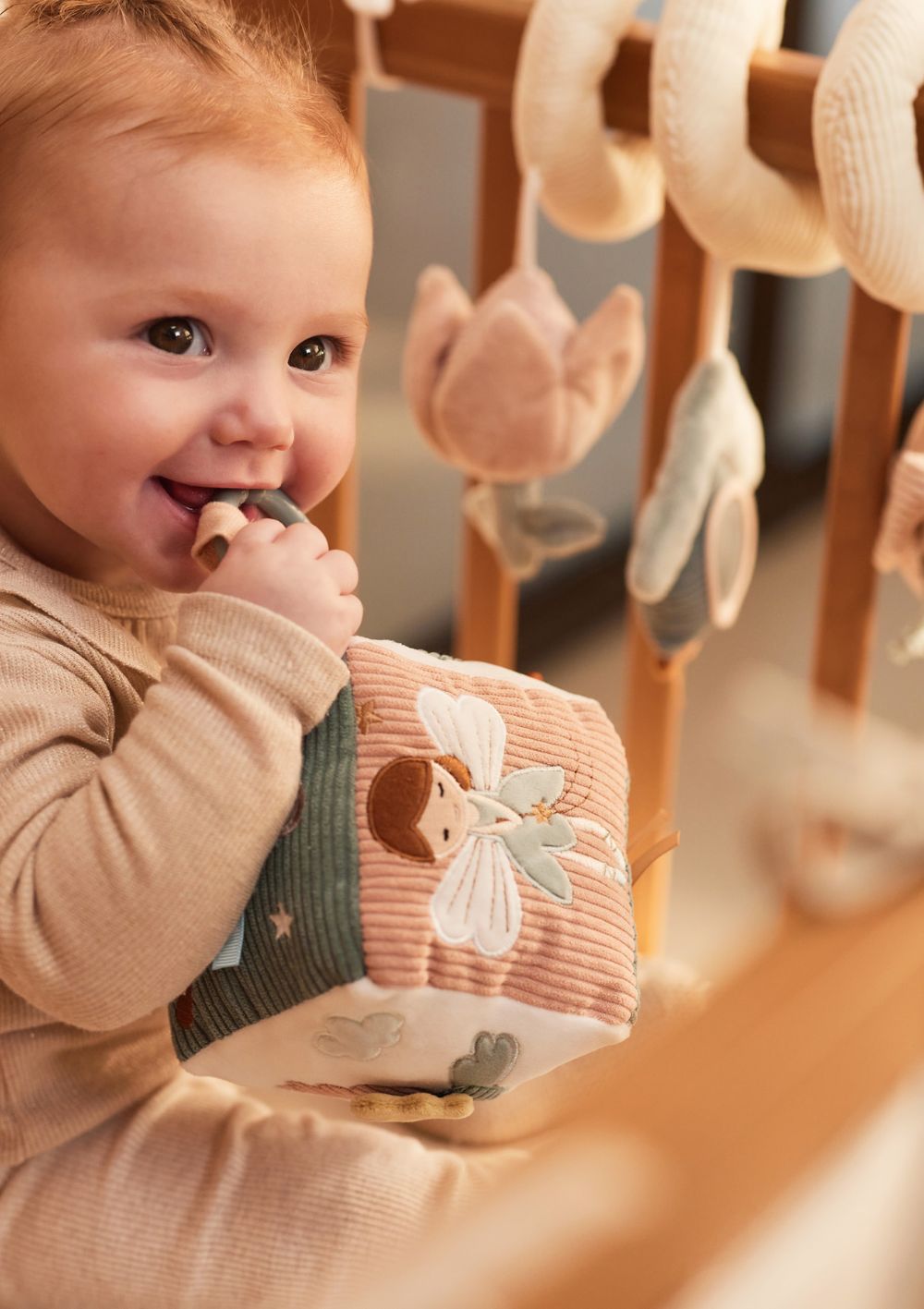 Jollein Aktivitäten-Würfel 'Lovely Birds'