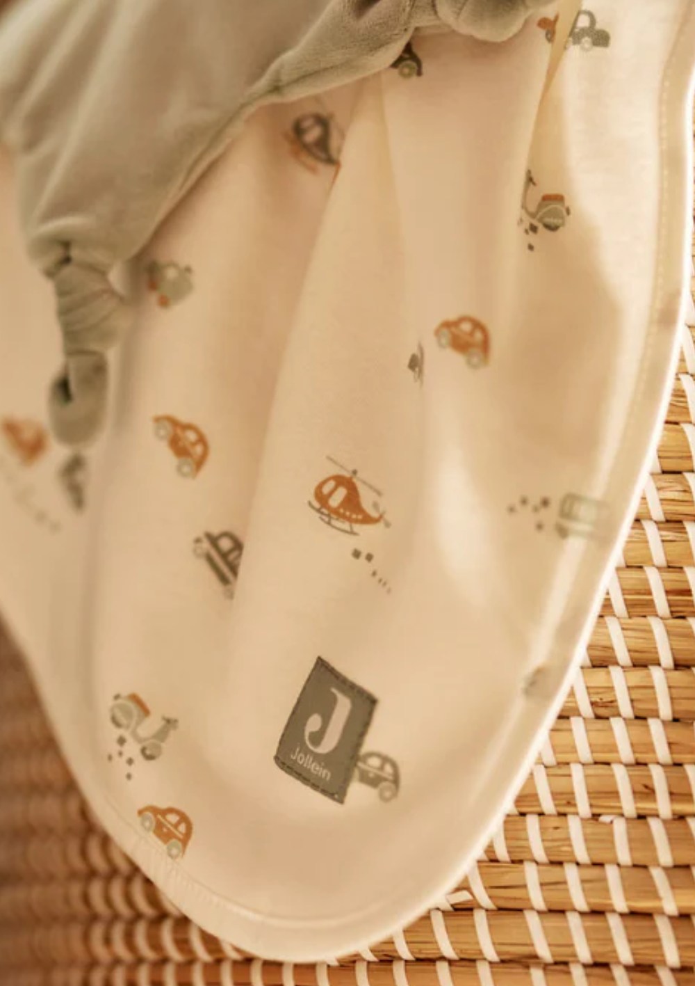 Jollein Decke Wiege Jersey 'On The Go' 75 x 100 cm