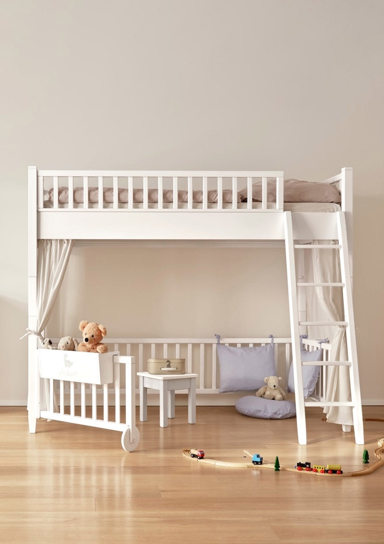 Isle of Dogs Spielbett weiß 200 x 90 cm