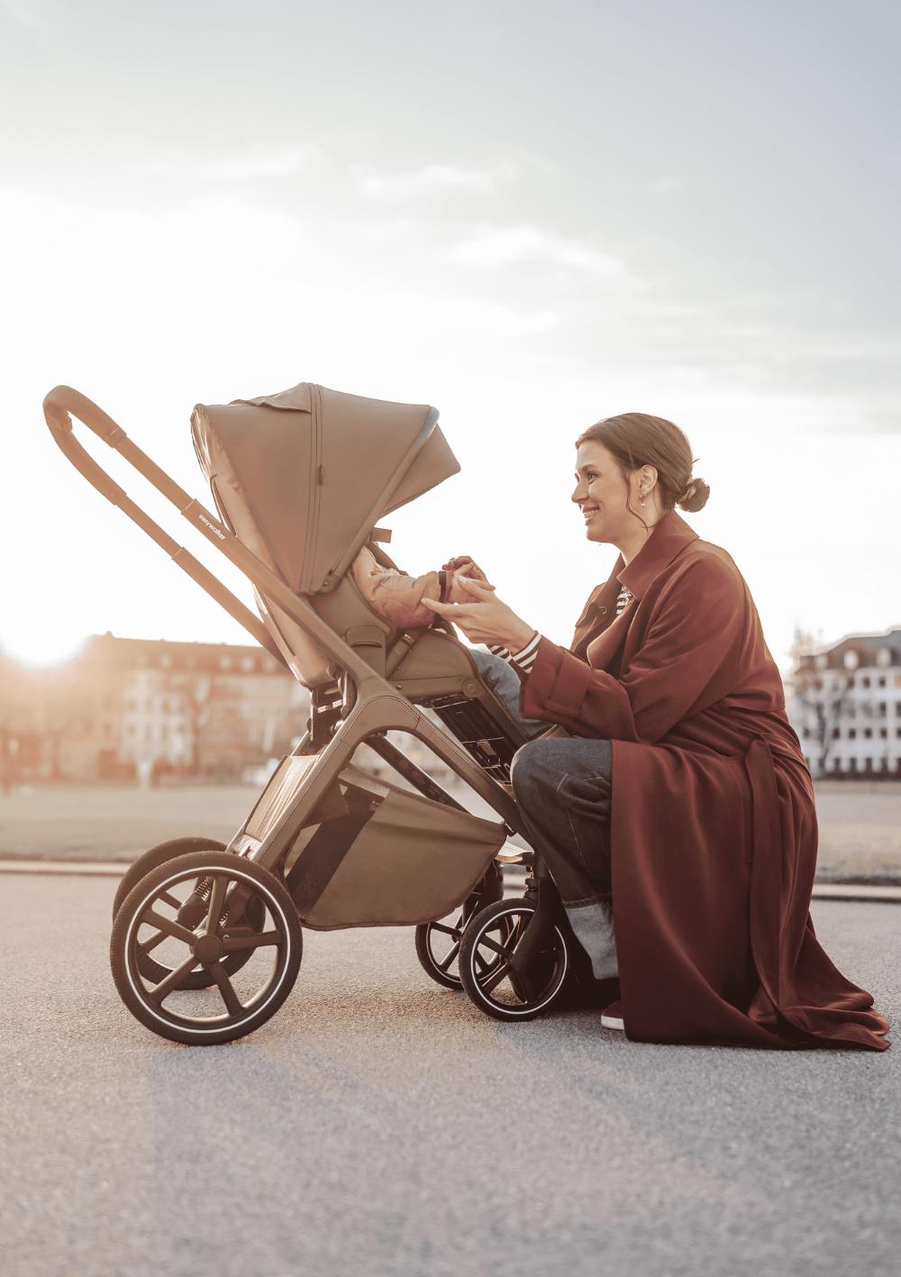 Easywalker Zoey Kinderwagen-Set Chestnut Brown