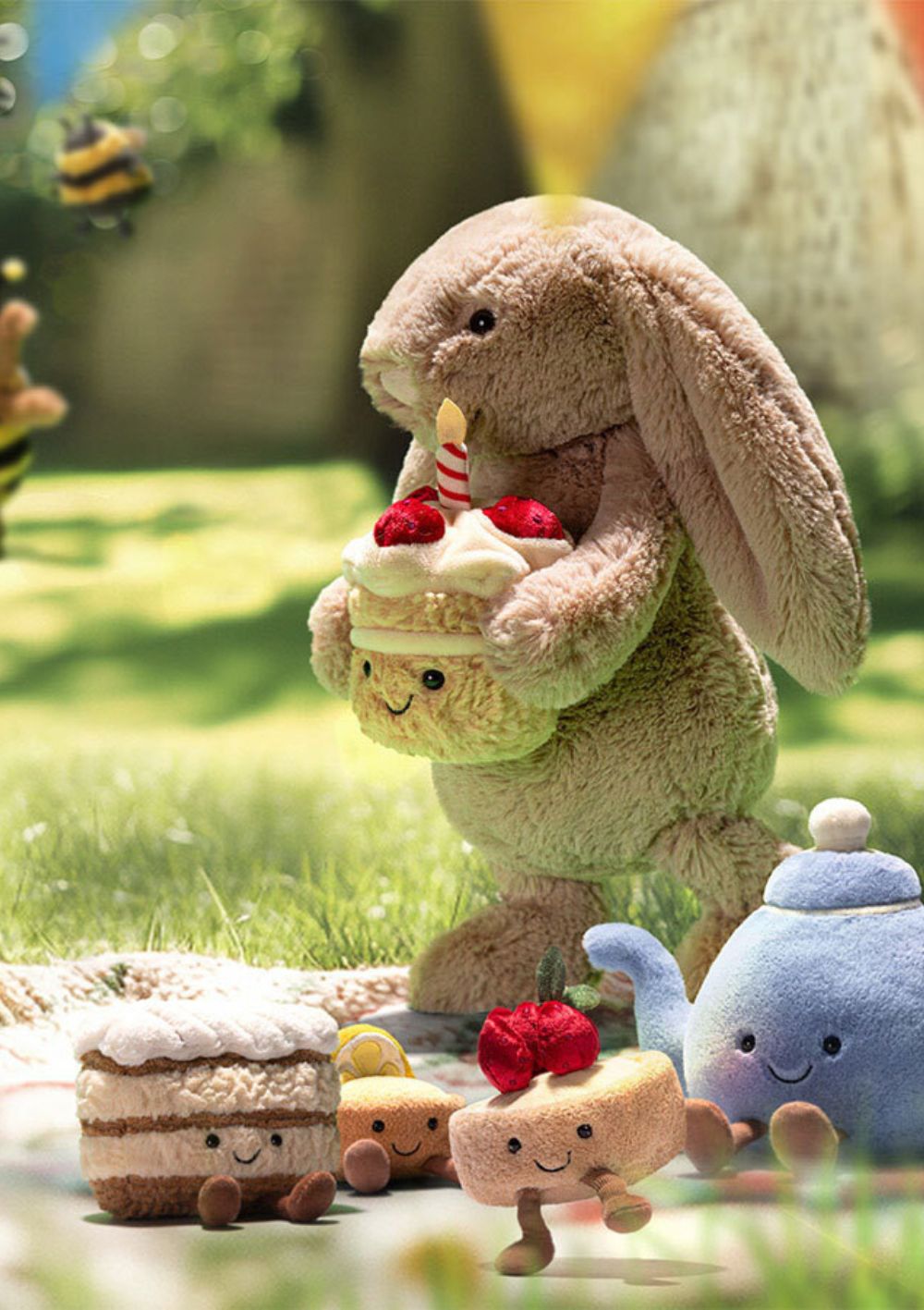 Jellycat Hase Kuscheltier 'Bashful Bunny Birthday'