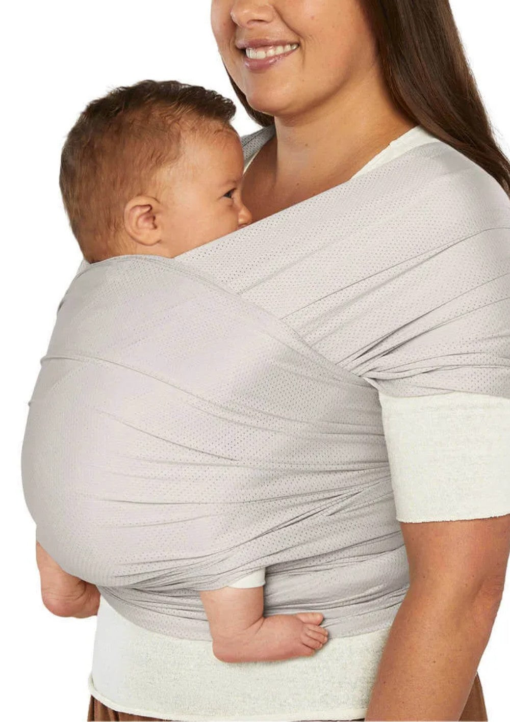 Ergobaby Tragetuch Aura Mesh Soft Grey