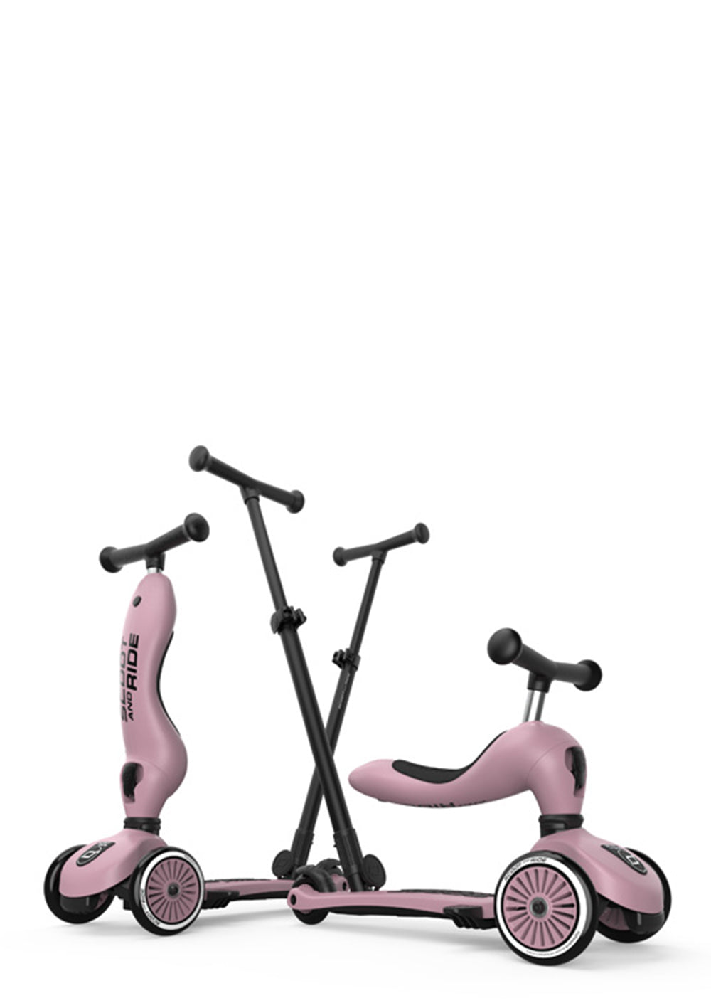 Scoot & Ride 2in1 Kickboard 'Highwaykick 1 Push & Go' wildberry