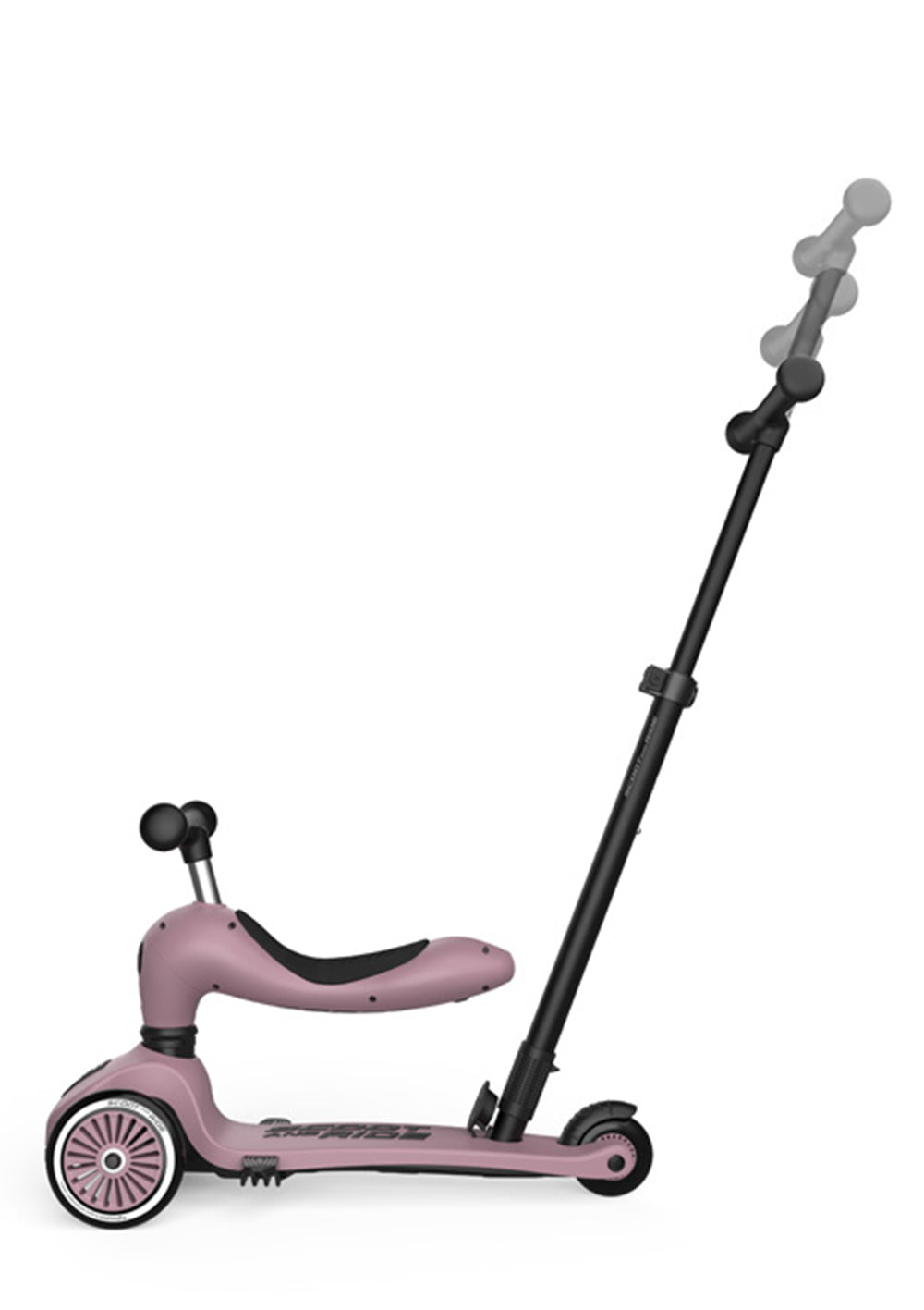 Scoot & Ride 2in1 Kickboard 'Highwaykick 1 Push & Go' wildberry