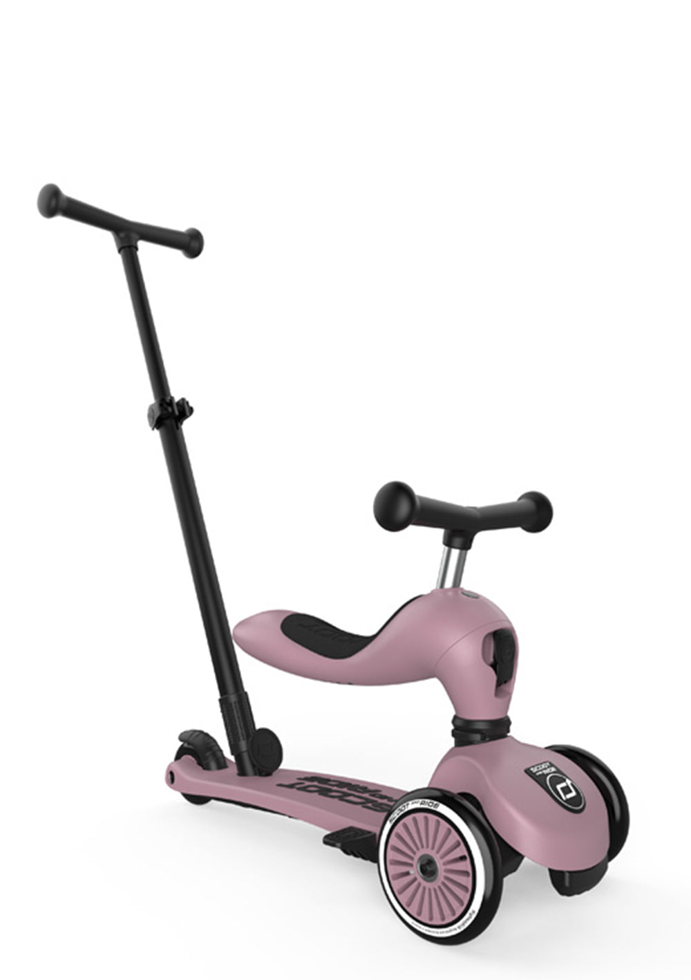 Scoot & Ride 2in1 Kickboard 'Highwaykick 1 Push & Go' wildberry