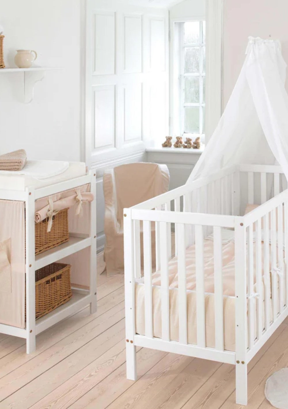 Hoppekids 3-teiliges Babyzimmer-Set 'ANTON' und 'IDA-MARIE'