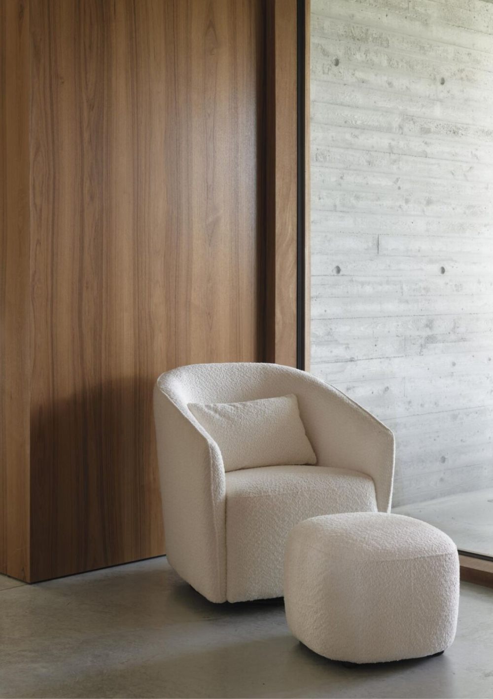 Quax Hocker 'Gomi' Cream