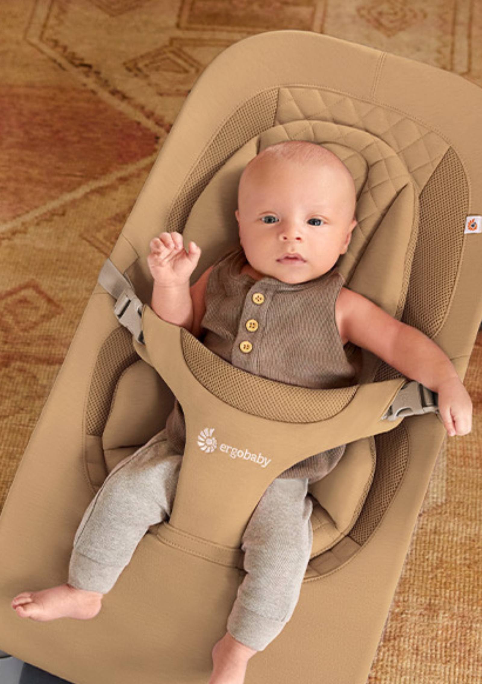 Ergobaby 3-in-1 Babywippe 'Evolve' Knit Camel