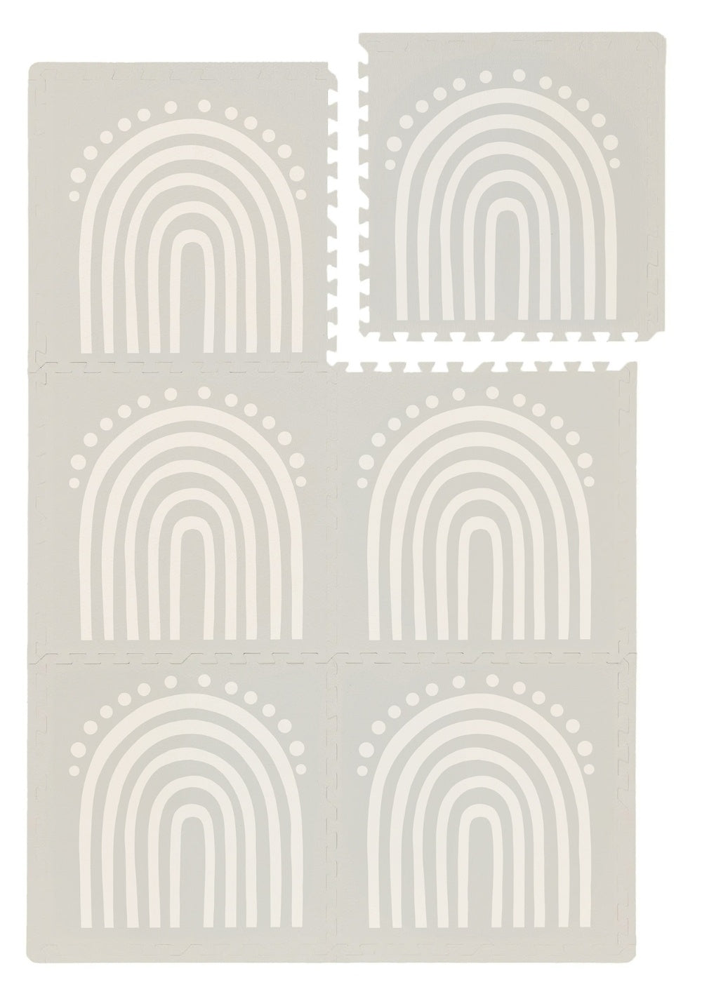 Funzy Spielmatte 'Arch' Delfin Grau 120 x 180 cm