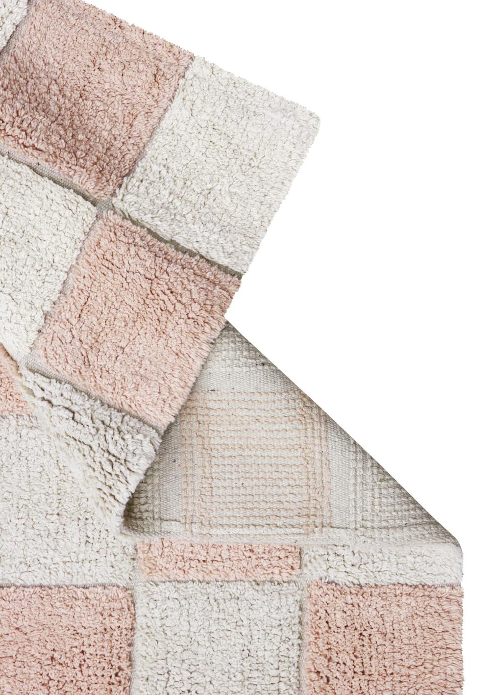 Lorena Canals Teppich im Fliesenlook 'Kitchen Tiles' Rose 160 x 120 cm