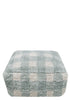 Sitzpouf 'Vichy' Blue Sage
