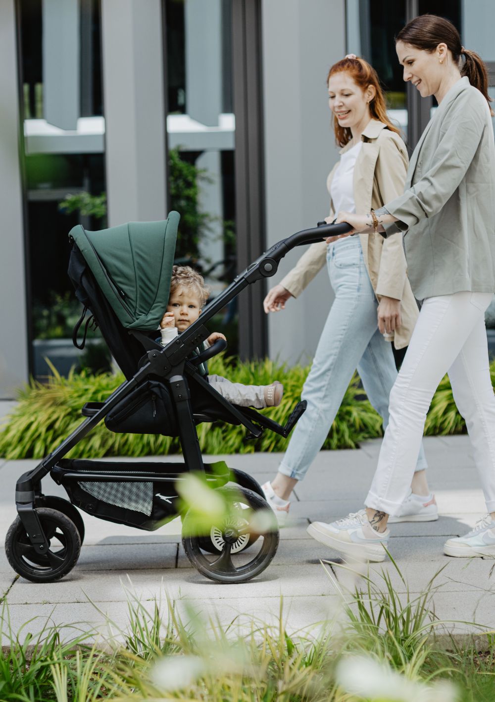 TFK Kombi Kinderwagen 'Mono 4' Olive
