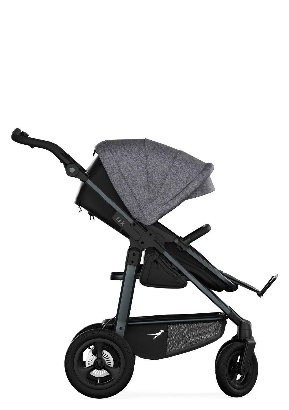 TFK Kombi Kinderwagen 'Mono 4' Premium Grau