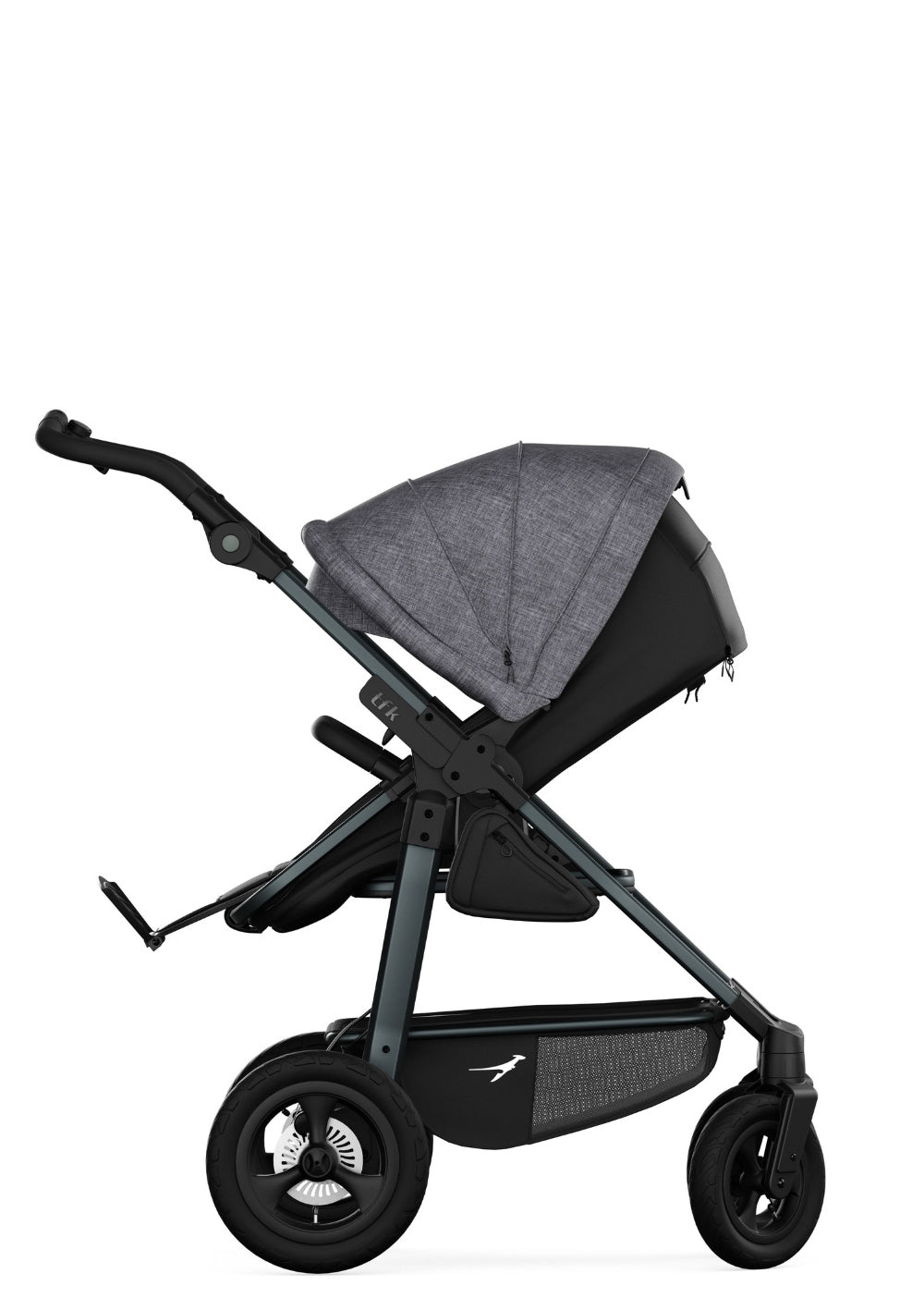 TFK Kombi Kinderwagen 'Mono 4' Premium Grau