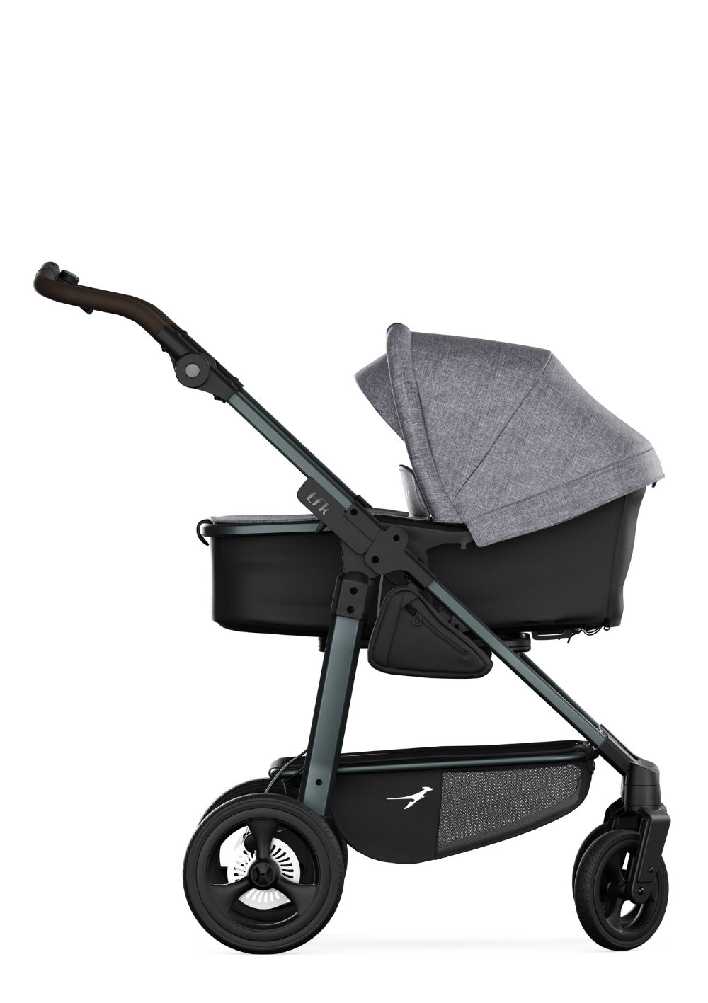TFK Kombi Kinderwagen 'Mono 4' Premium Grau
