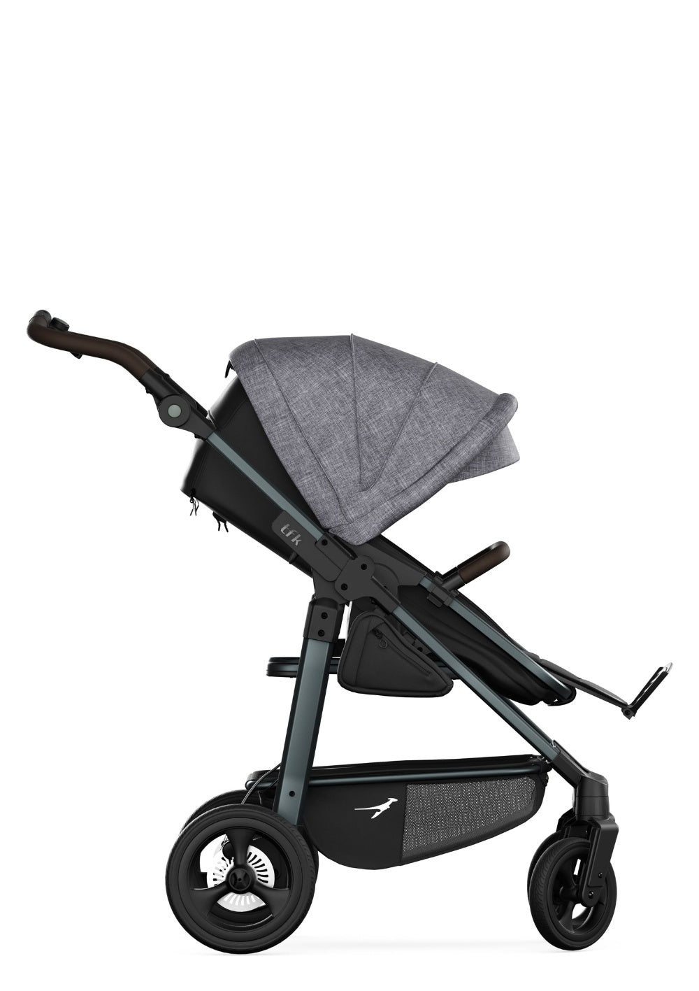 TFK Kombi Kinderwagen 'Mono 4' Premium Grau
