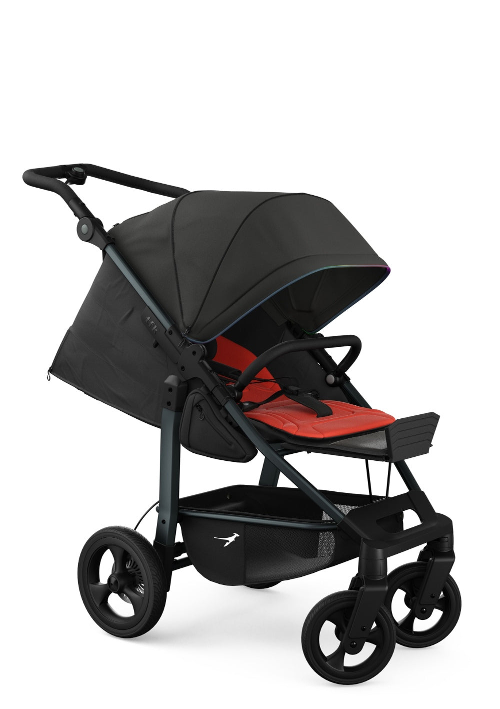 TFK Sportwagen 'Mono 4' Anthrazit / Rot