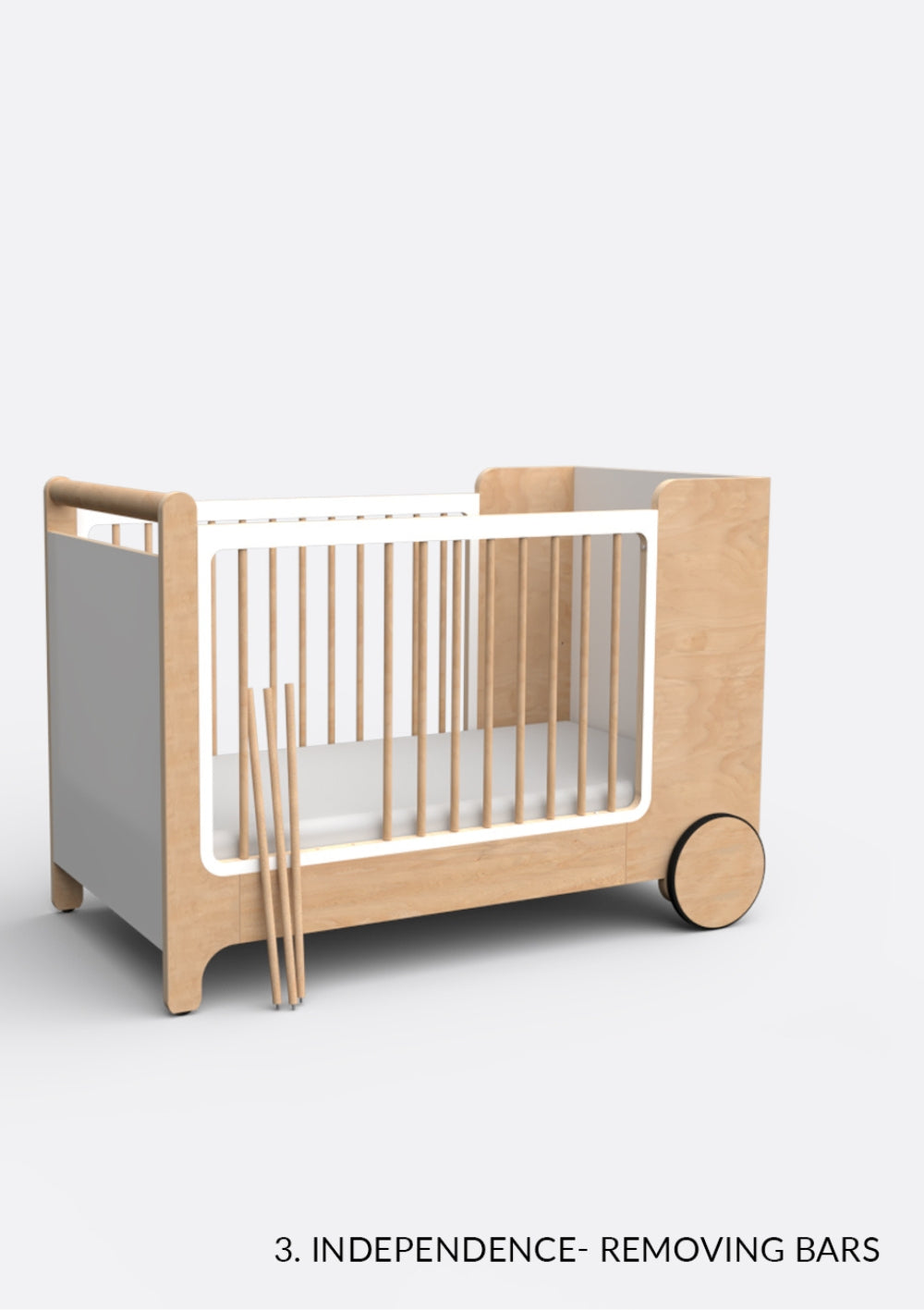 Rafa-kids Erweiterungsset für Baby- und Kleinkindbett