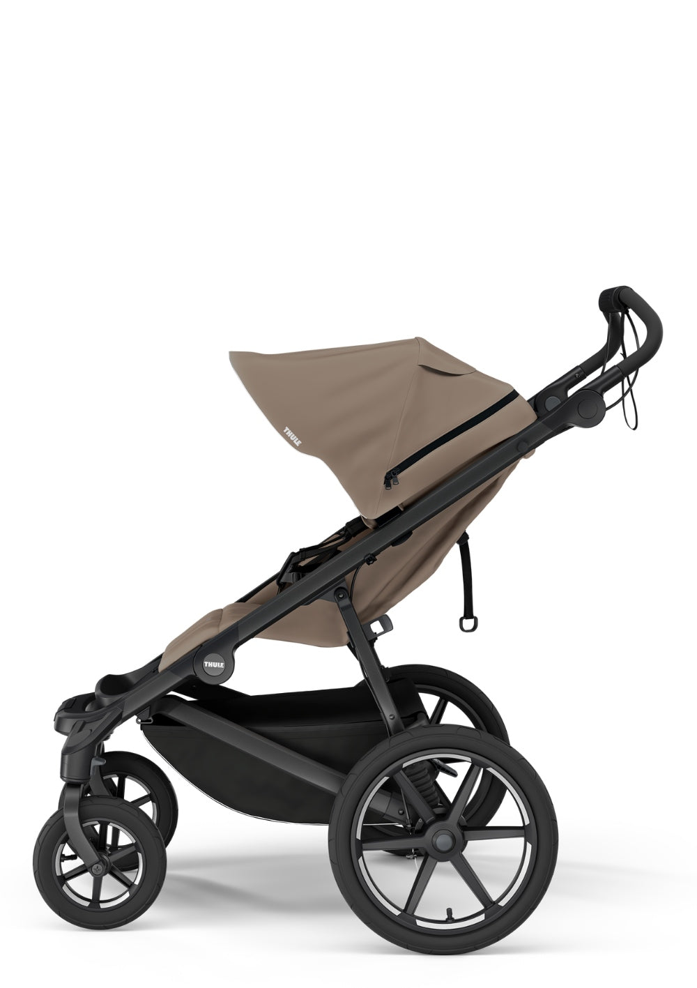 Thule Sportwagen 'Urban Glide 4-wheel' Tinted Taupe – Seitenansicht