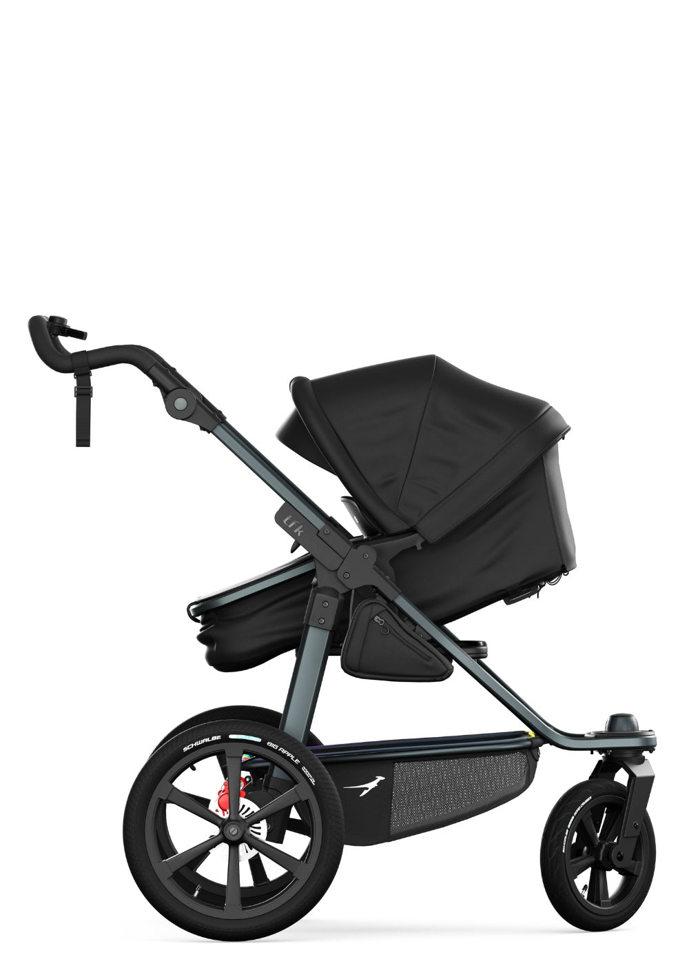 TFK Kombi-Kinderwagen 'Pro' schwarz