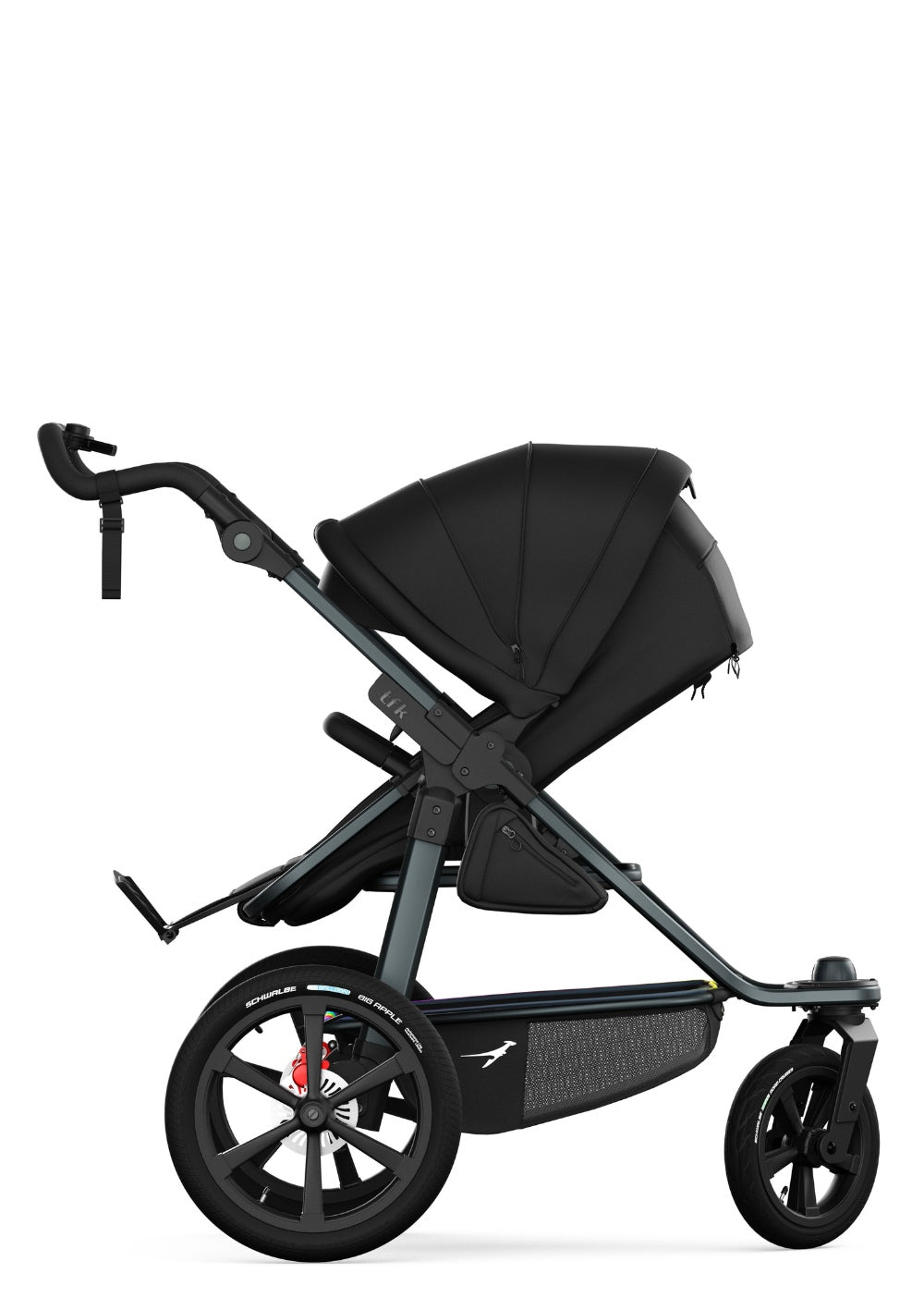 TFK Kombi-Kinderwagen 'Pro' schwarz