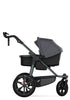 Kombi-Kinderwagen 'Pro' premium schwarz