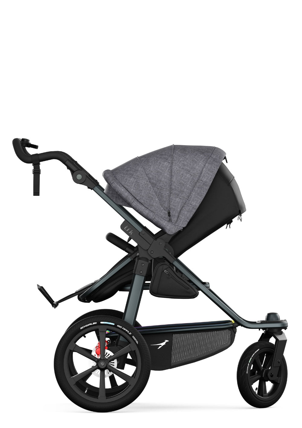 TFK Kombi-Kinderwagen 'Pro' premium grau