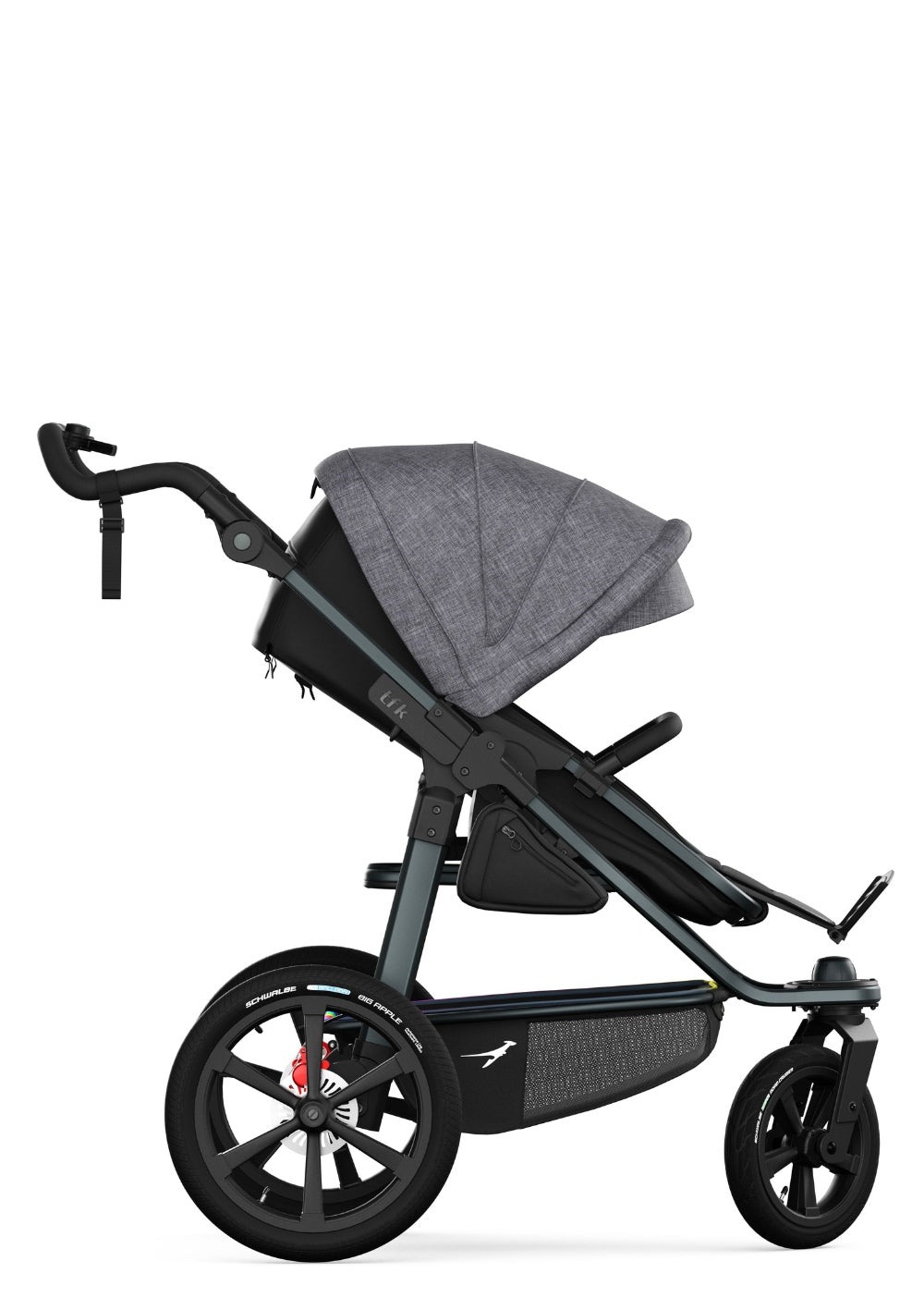 TFK Kombi-Kinderwagen 'Pro' premium grau
