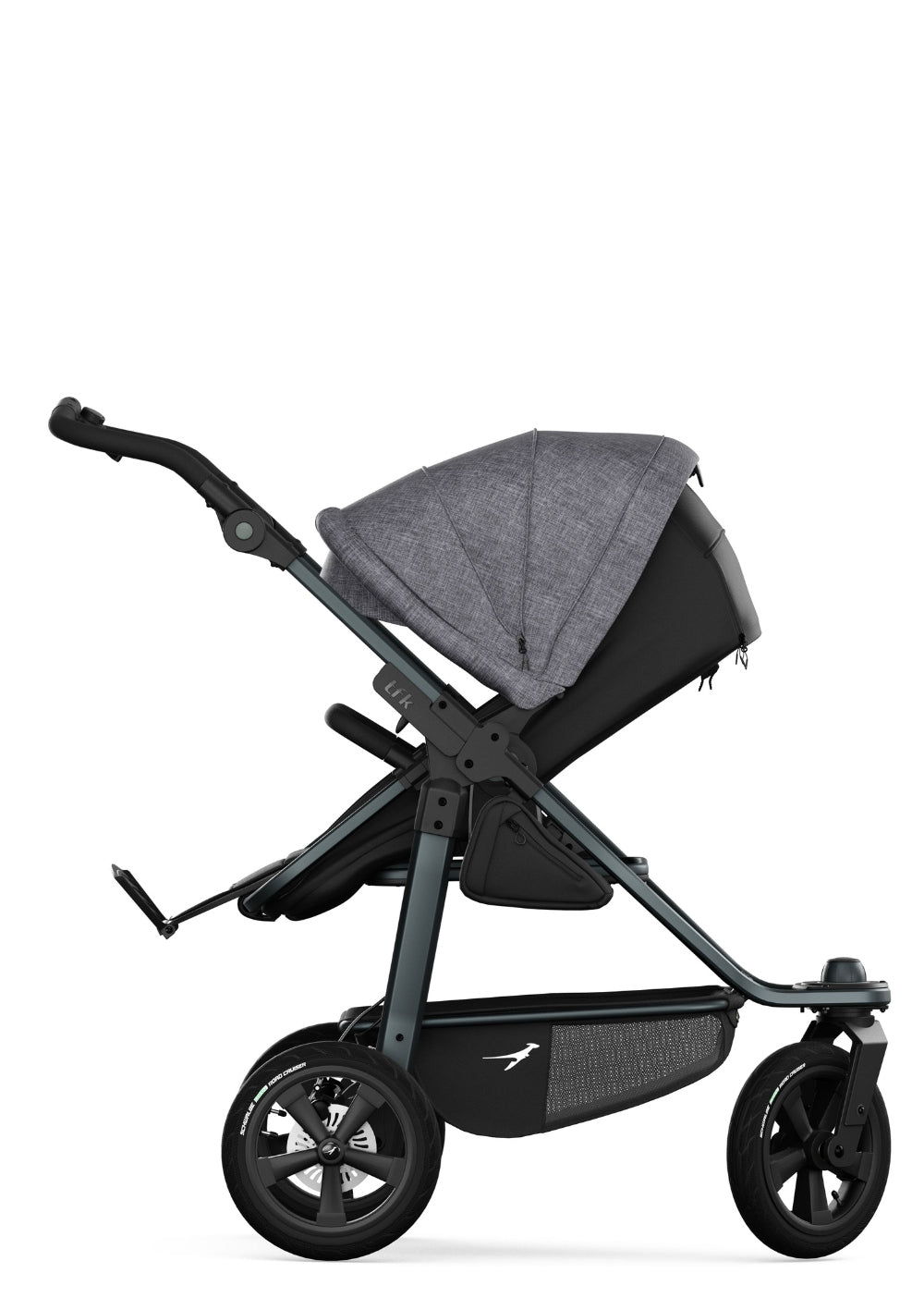 TFK Kombi-Kinderwagen 'Mono 3' Premium Grau