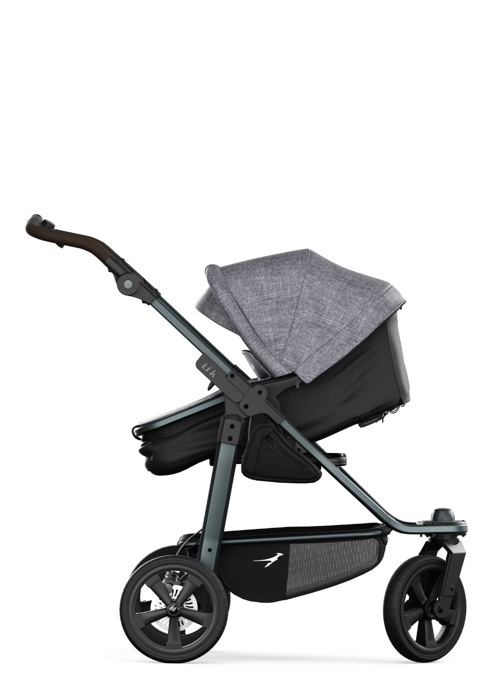 TFK Kombi-Kinderwagen 'Mono 3' Premium Grau