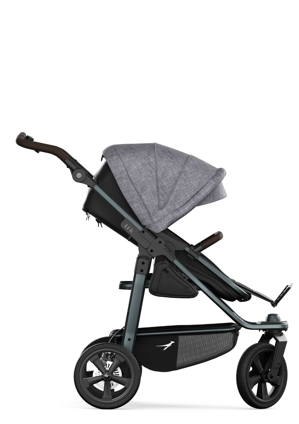 TFK Kombi-Kinderwagen 'Mono 3' Premium Grau