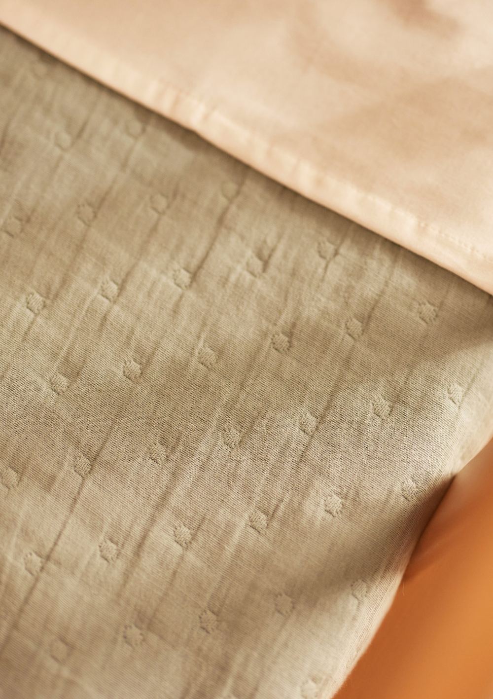 Jollein Musselin Decke 'Jacquard' Sea Green 100 x 75 cm