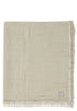 Musselin Decke Wiege 'Fringe' Olive Green 100 x 75 cm