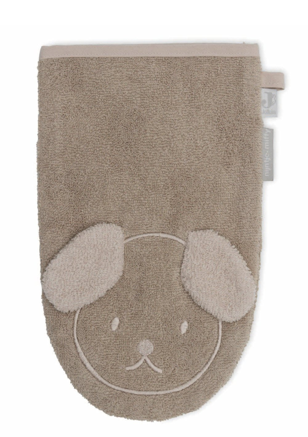 Jollein Waschlappen 'Snuffy' Olive Green