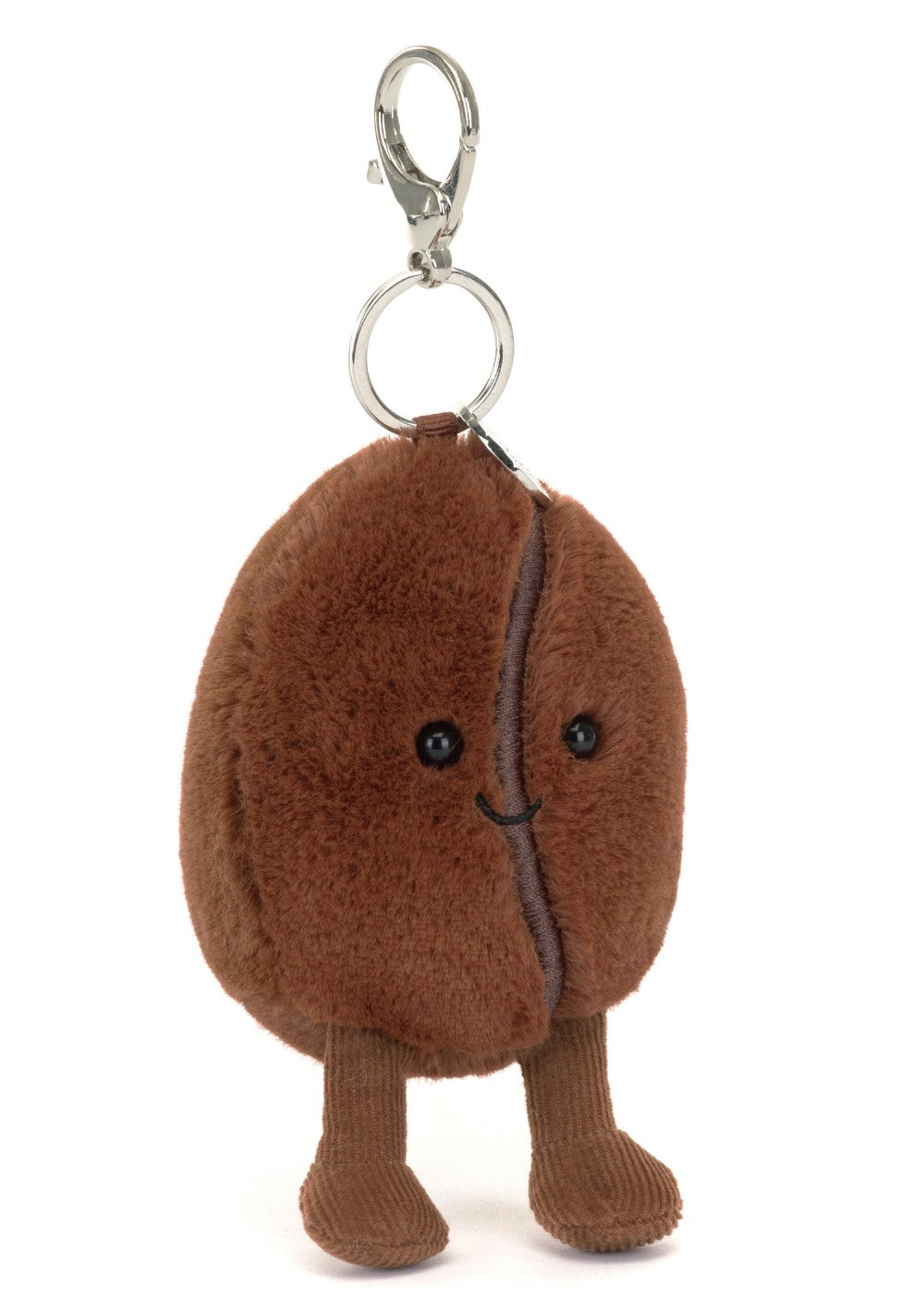 Jellycat Taschen- und Schlüsselanhänger 'Amuseables Coffee Bean'